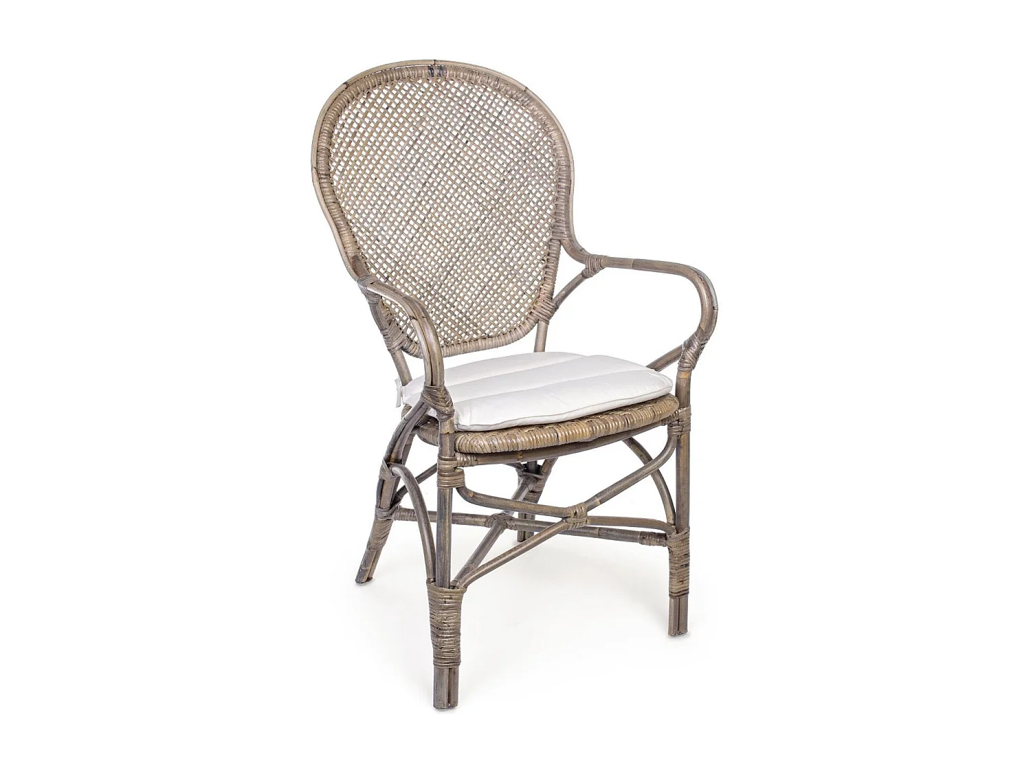 Fauteuil en rotin Bistrot (lot de 2) - ELINA