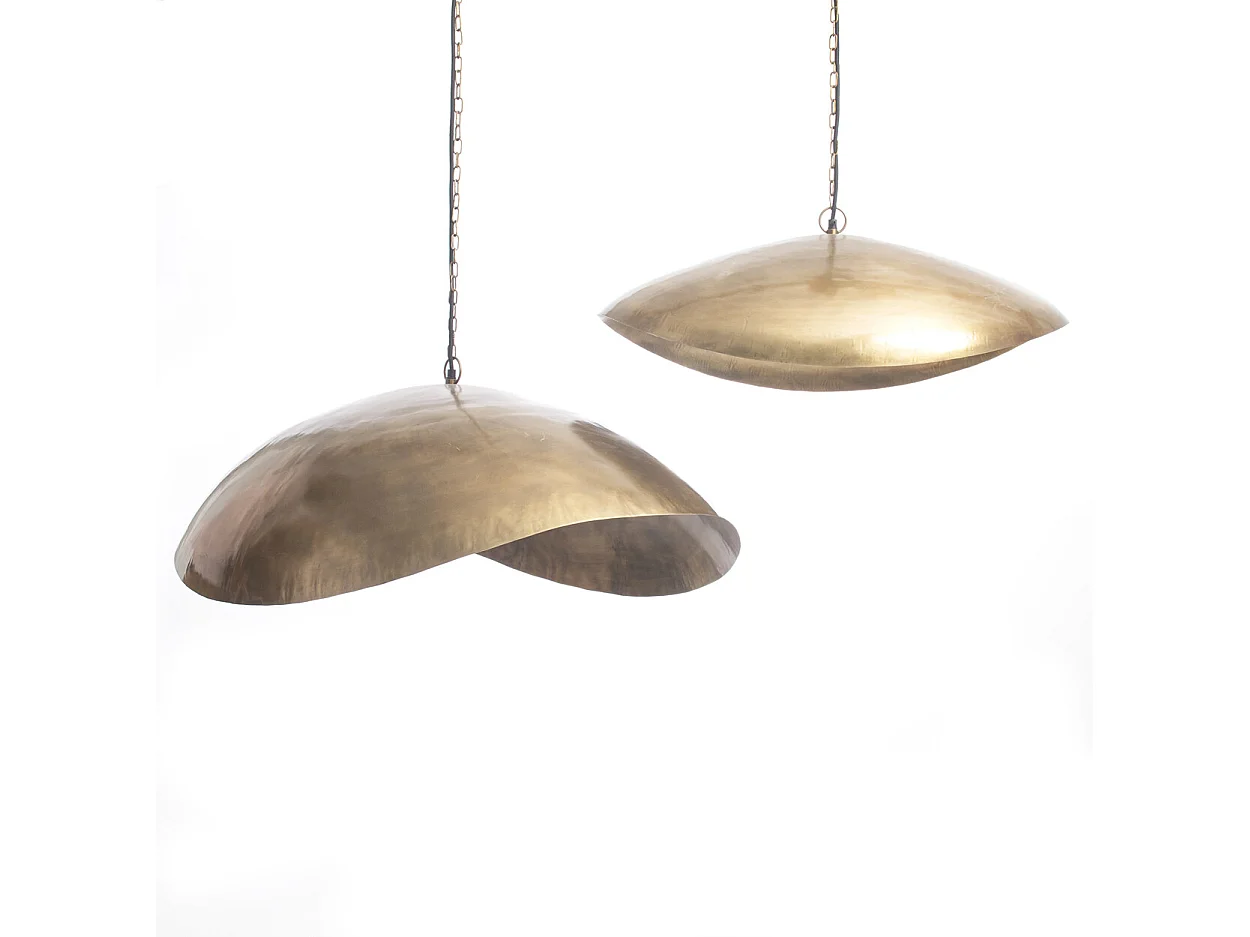 Die Fortune Cookie Hängeleuchte - Brass - L