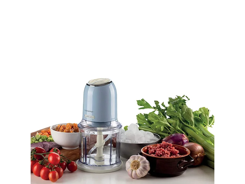 Hachoir vintage bleu céleste