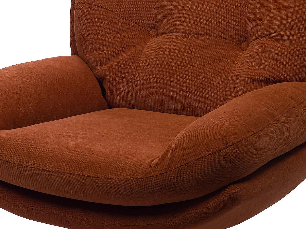 Fauteuil pivotant Magnum pied noir - Amadeus