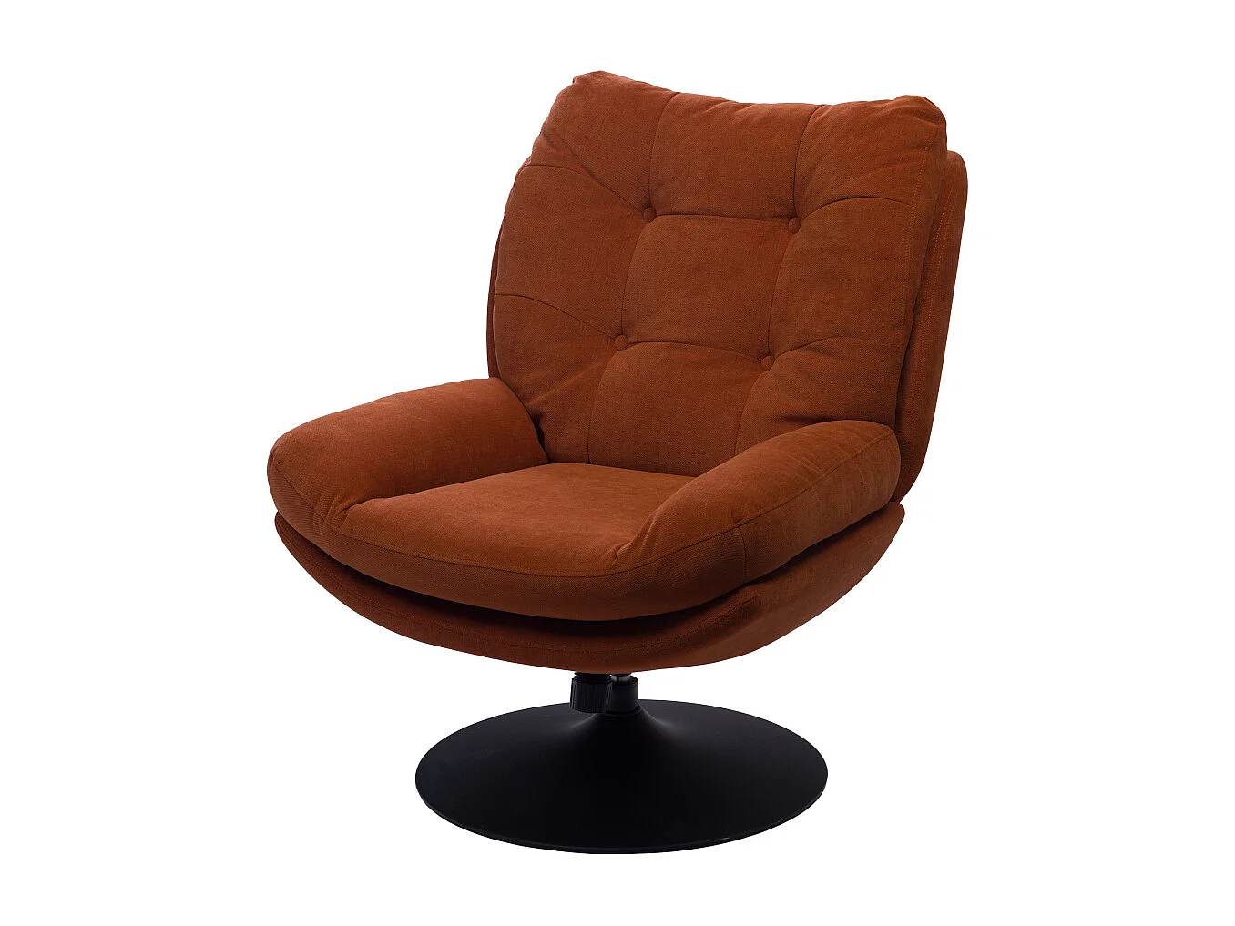 Fauteuil pivotant Magnum pied noir - Amadeus