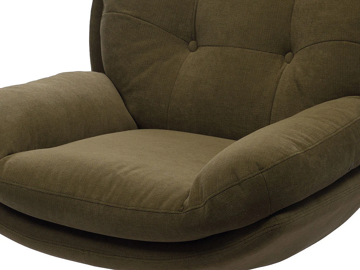 Fauteuil pivotant Magnum pied noir - Amadeus