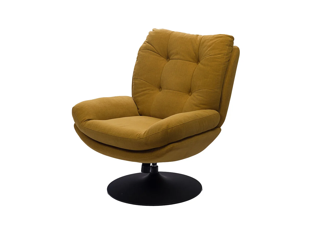Fauteuil pivotant Magnum pied noir - Amadeus