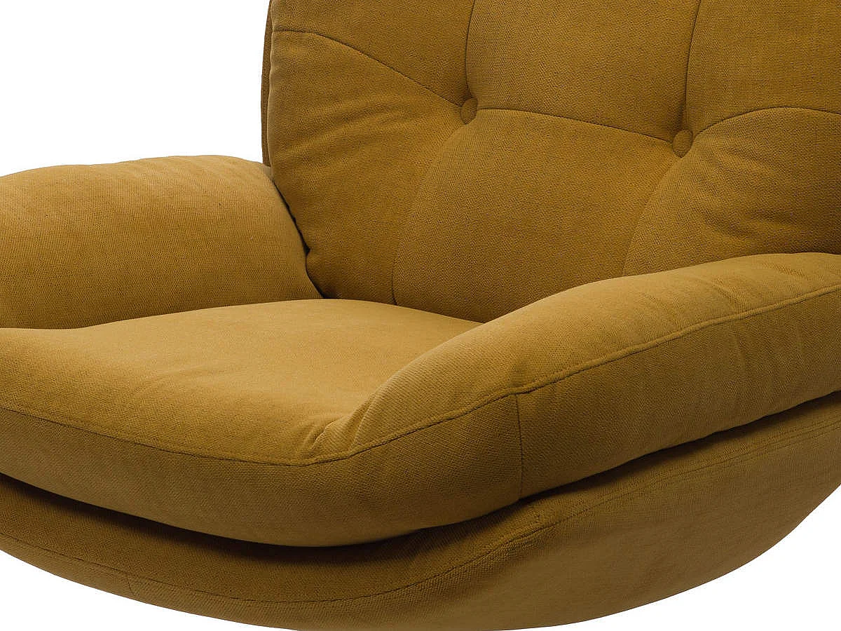 Fauteuil pivotant Magnum pied noir - Amadeus