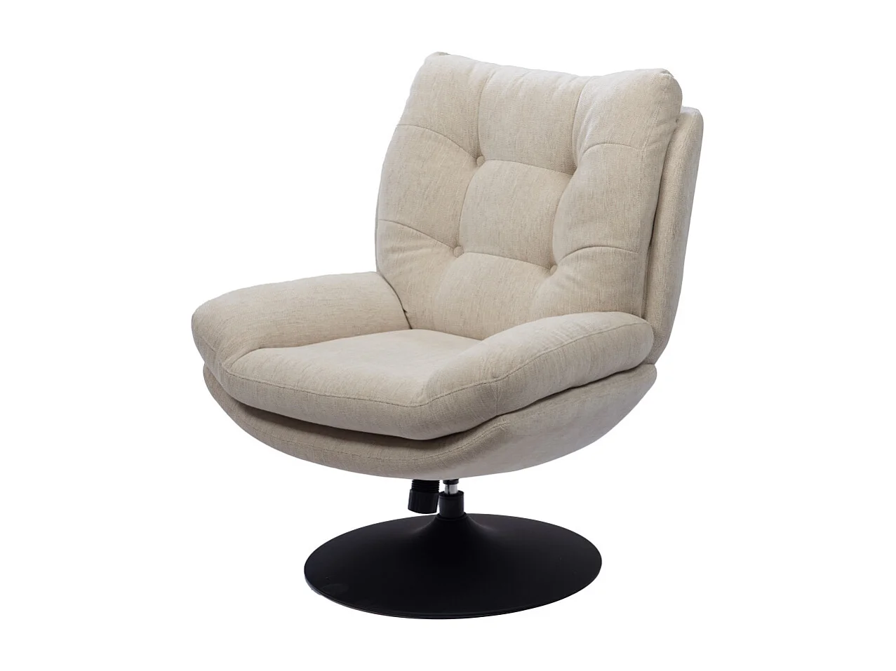 Fauteuil pivotant Magnum pied noir - Amadeus