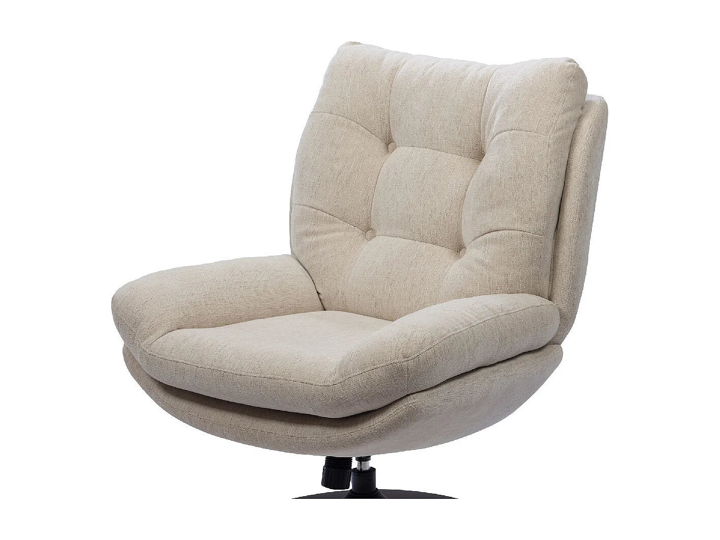 Fauteuil pivotant Magnum pied noir - Amadeus