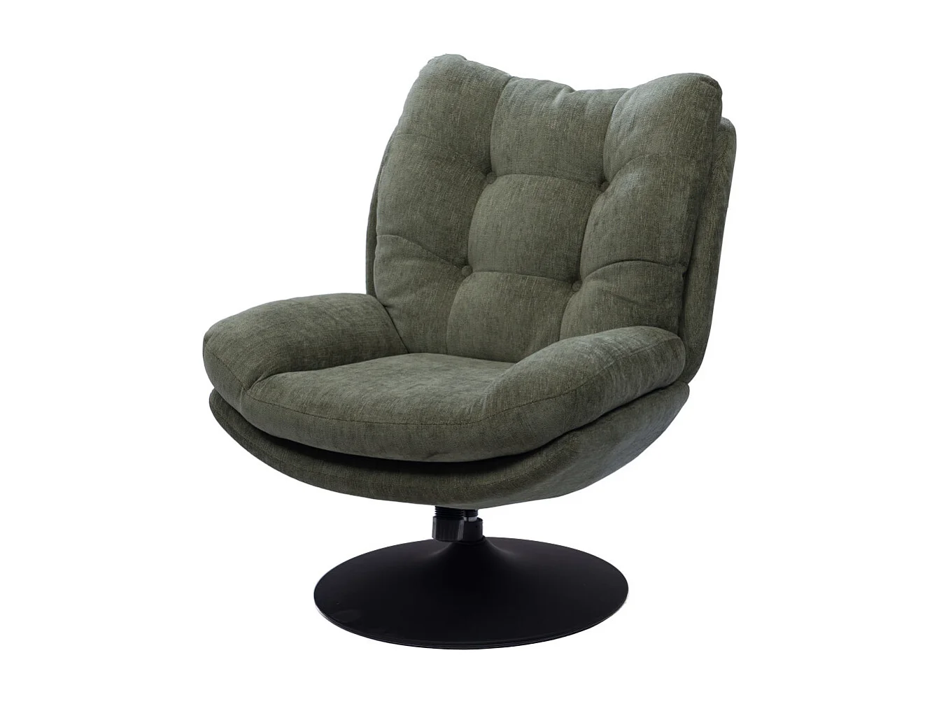 Fauteuil pivotant Magnum pied noir - Amadeus