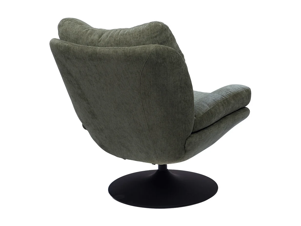 Fauteuil pivotant Magnum pied noir - Amadeus
