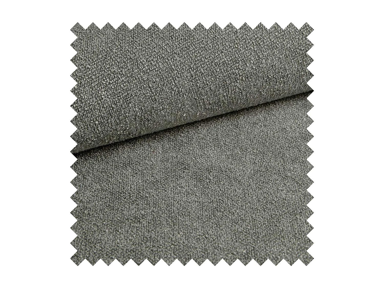 Polsterbett mit Chenille-Bezug und Stauraum – Grau – 140x200 cm – ALEGRE