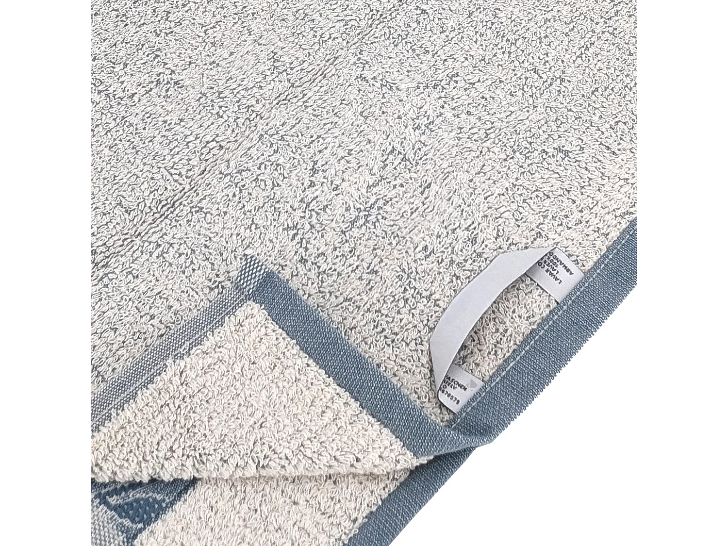 Drap de douche 70x140 cm FOLIUM coton 520g/m² bleu Cérulé