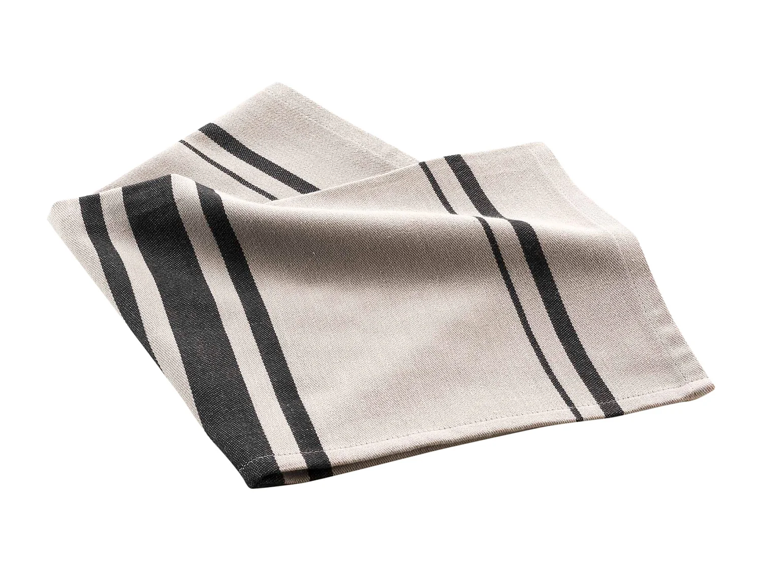 Torchon en Coton Tissé "Comptoir" 50x70cm Lin