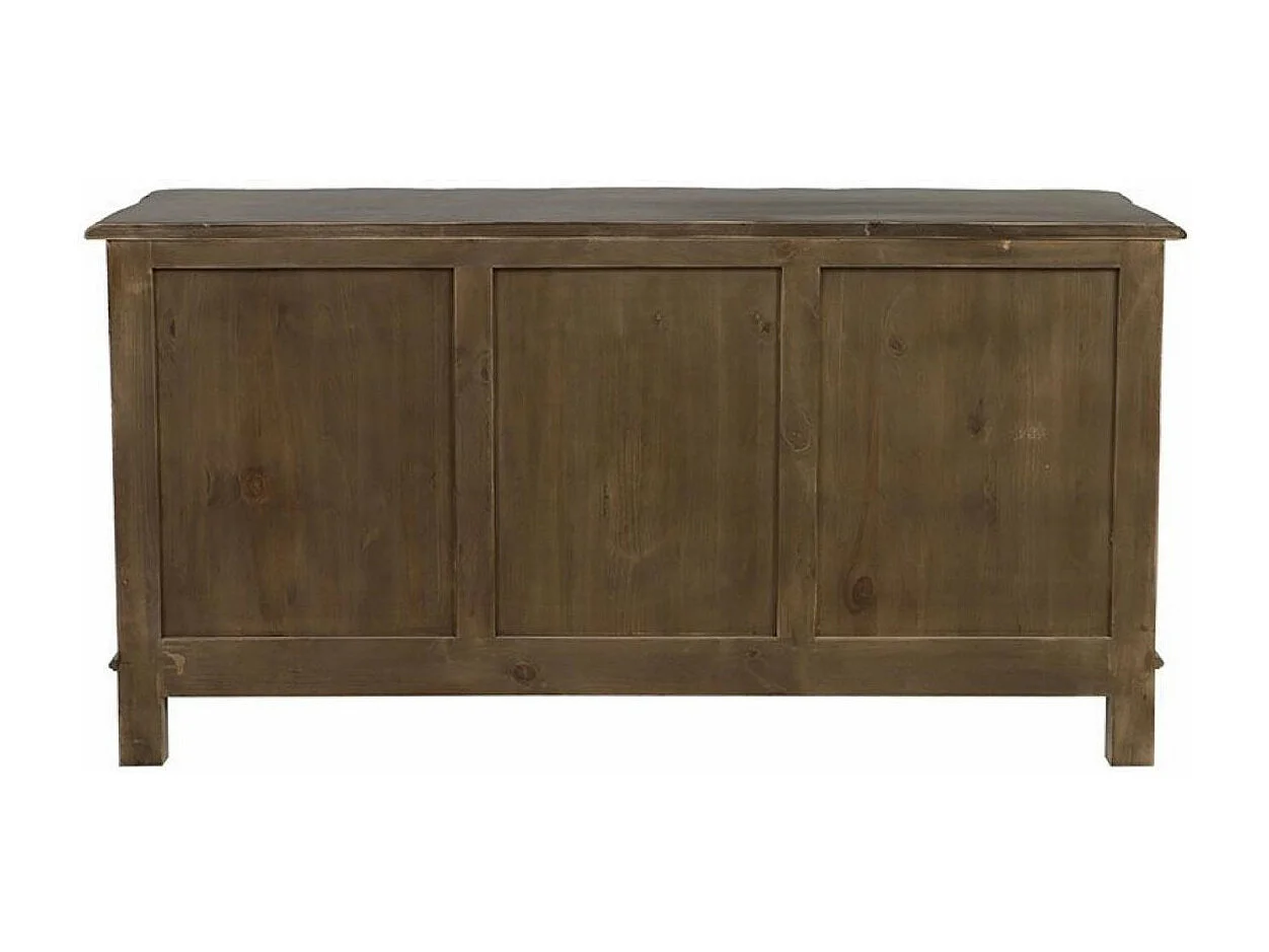 Buffet bas 3 portes Bois Beige - Château Interior's