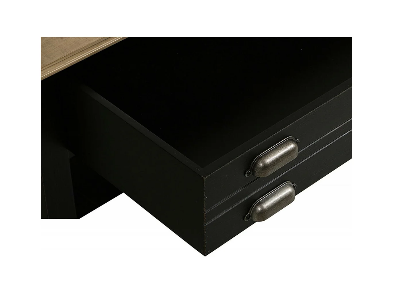 Table basse rectangulaire Bois Noir - Magellan Interior's