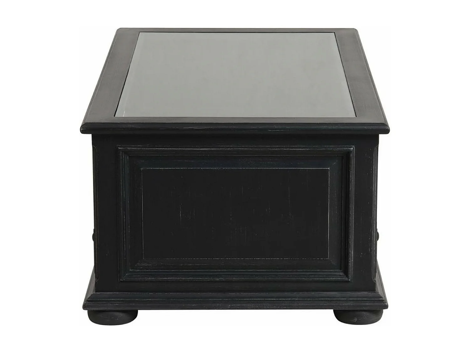 Table basse rectangulaire MDF Noir - Harmonie Interior's