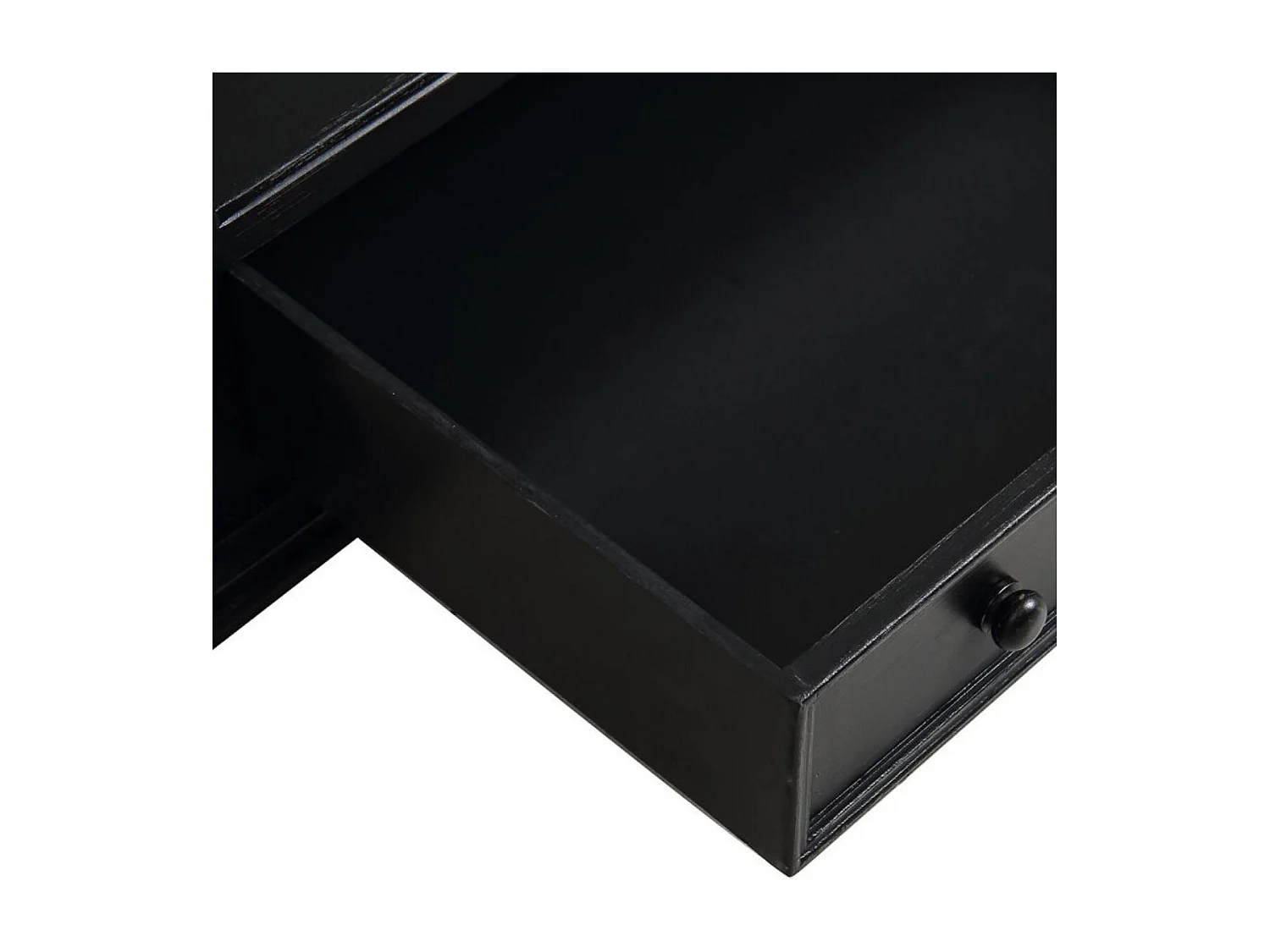 Table basse rectangulaire MDF Noir - Harmonie Interior's