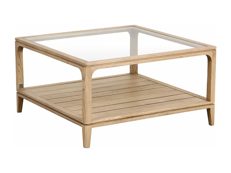 Table basse carrée Bois Beige - Tallinn Interior's