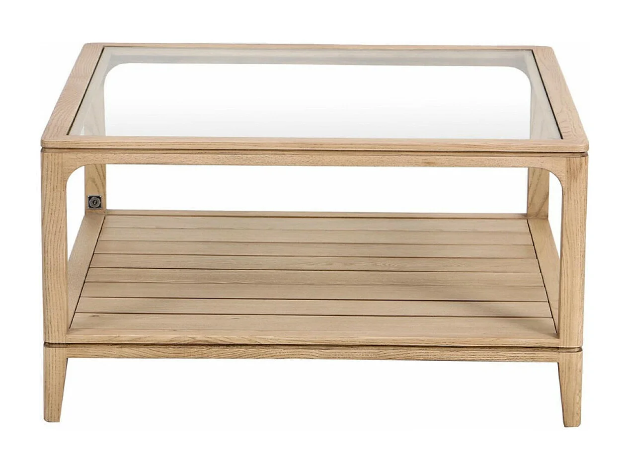 Table basse carrée Bois Beige - Tallinn Interior's