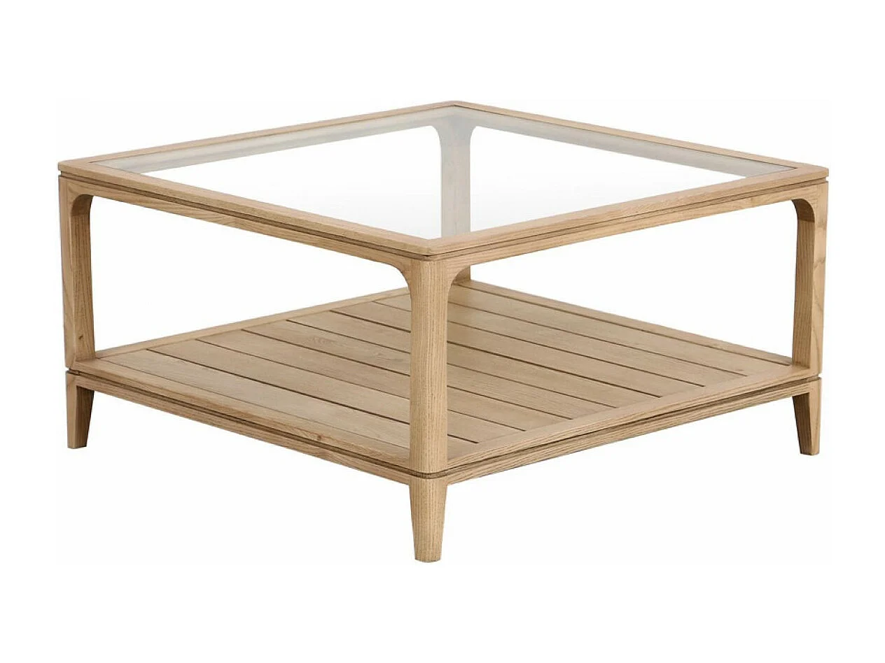 Table basse carrée Bois Beige - Tallinn Interior's