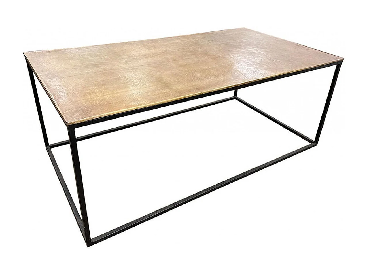 Table basse rectangulaire Fer Noir - Factory Interior's