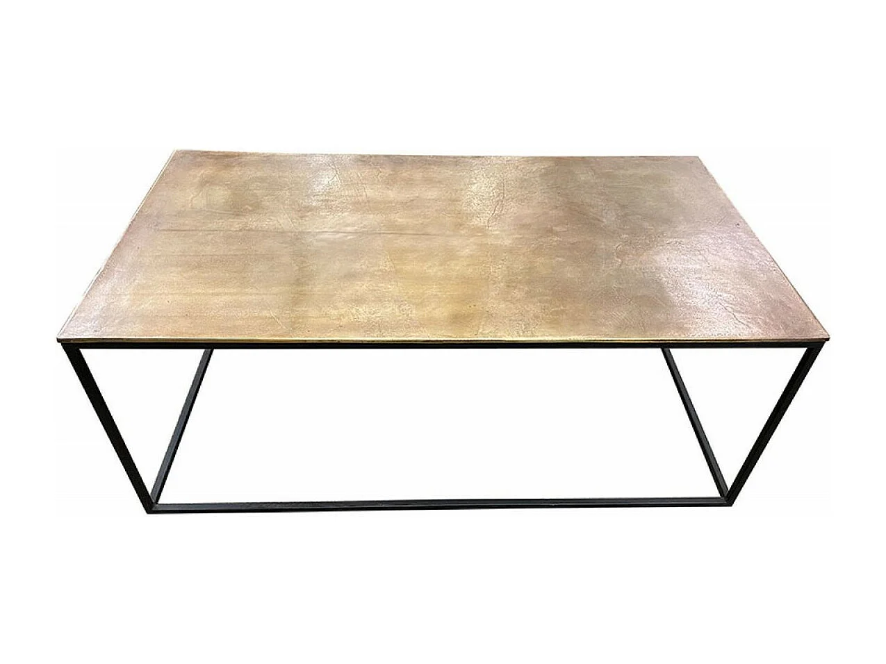 Table basse rectangulaire Fer Noir - Factory Interior's