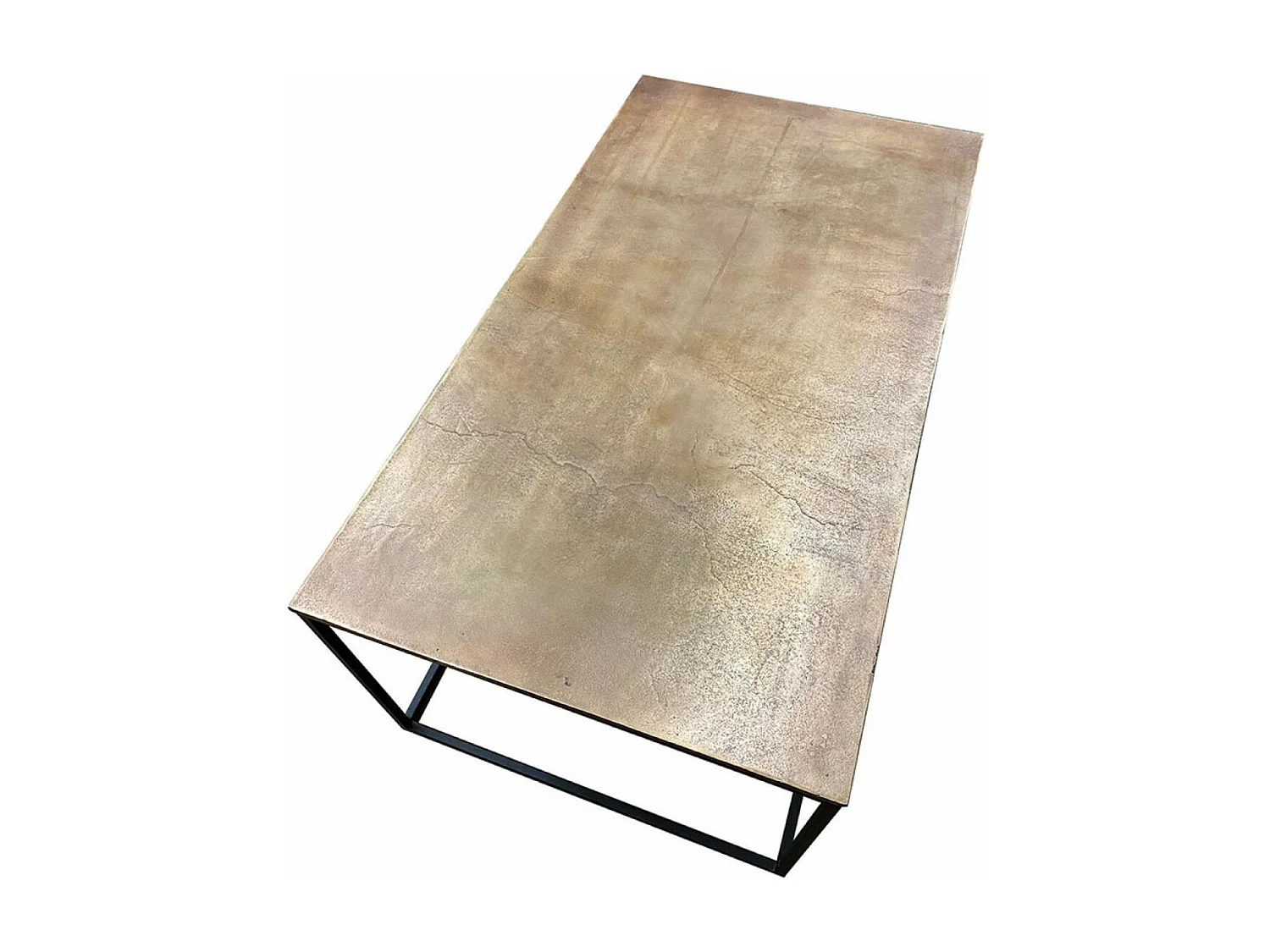Table basse rectangulaire Fer Noir - Factory Interior's