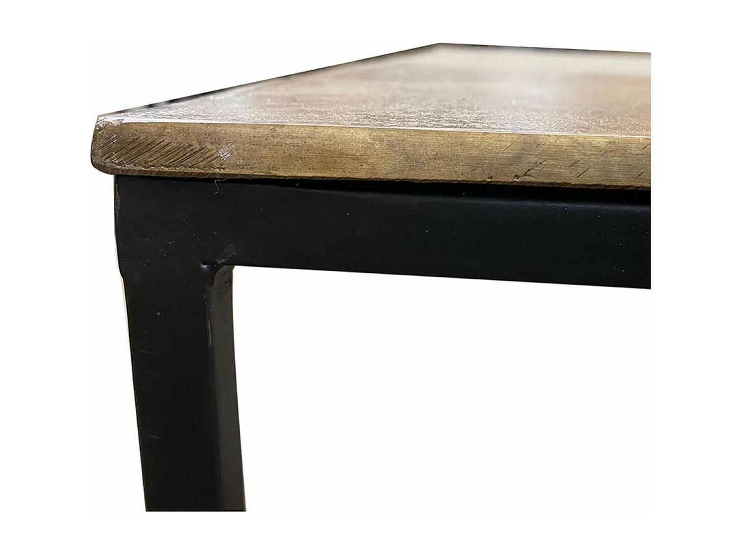 Table basse rectangulaire Fer Noir - Factory Interior's