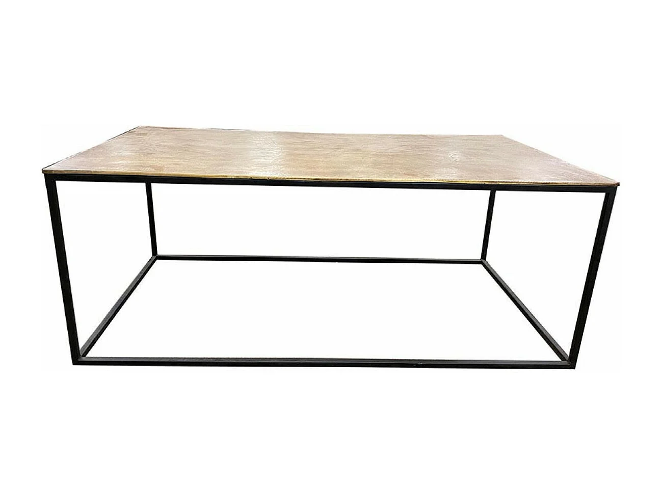Table basse rectangulaire Fer Noir - Factory Interior's