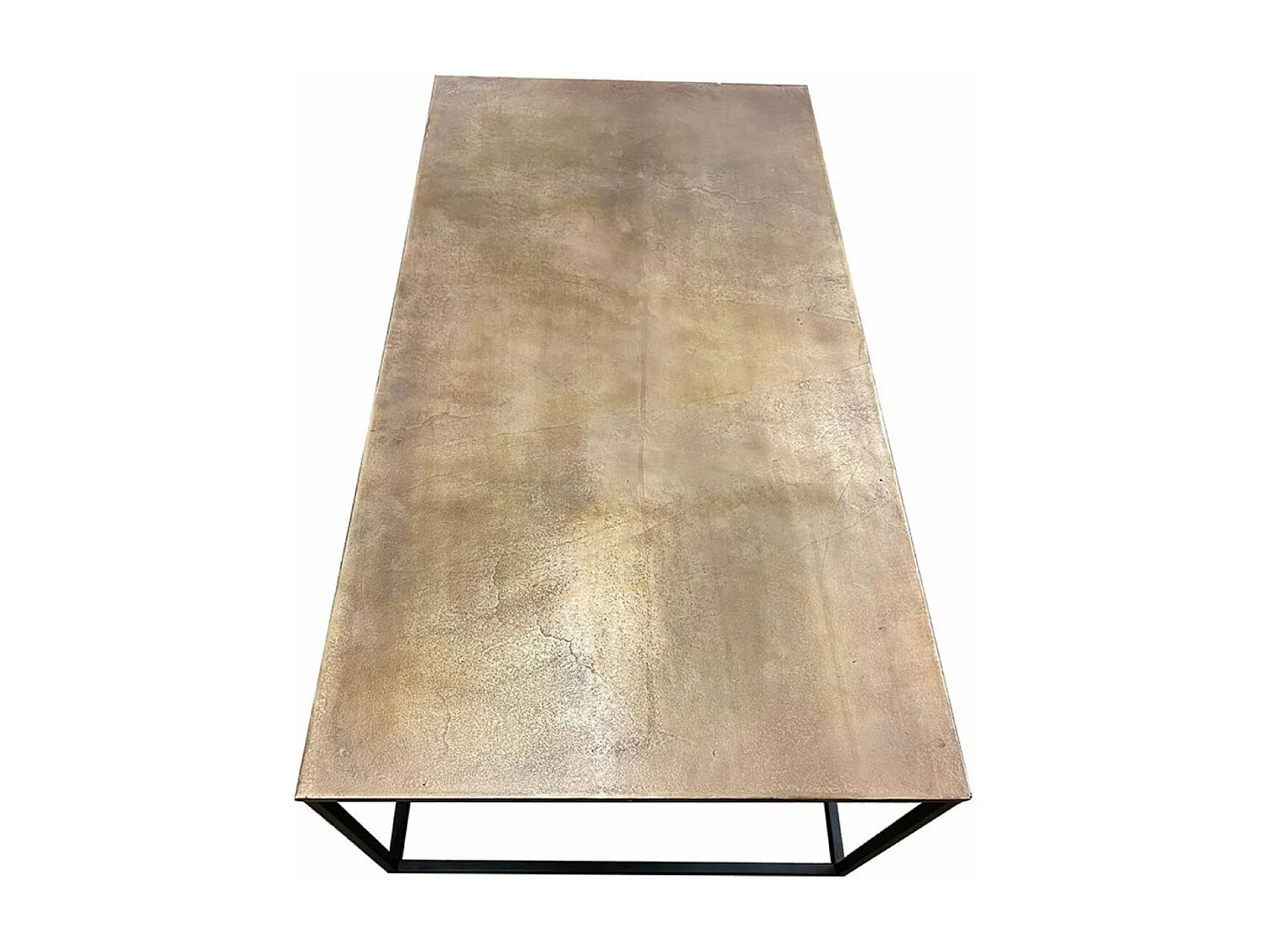Table basse rectangulaire Fer Noir - Factory Interior's