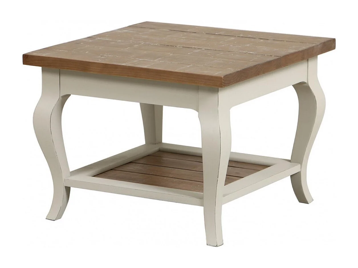 Bout de canapé Bois Blanc - Provence Interior's