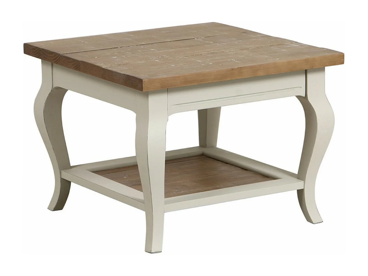 Bout de canapé Bois Blanc - Provence Interior's