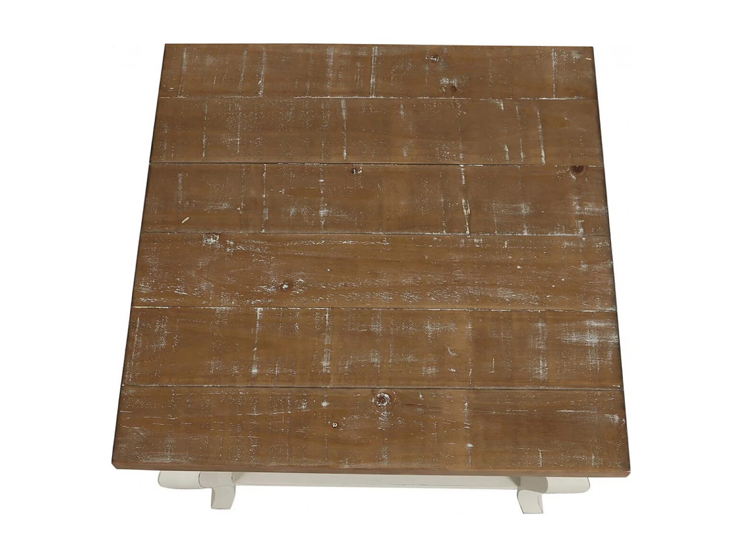 Bout de canapé Bois Blanc - Provence Interior's