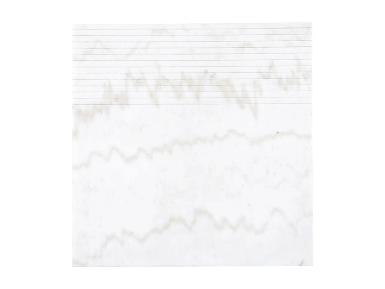 Bout de canapé rectangulaire plateau marbre Marbre Blanc - Minéral Interior's