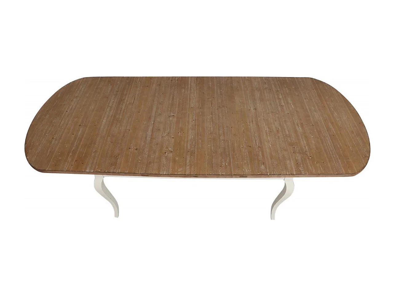 Table ovale extensible Bois Blanc - Provence Interior's