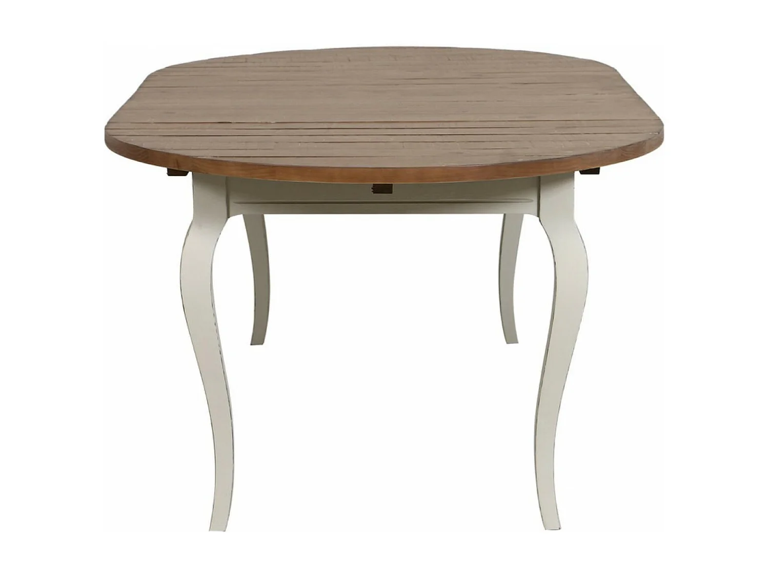 Table ronde extensible Bois Blanc - Provence Interior's