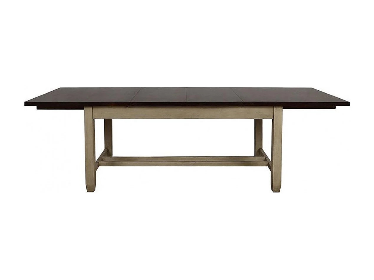 Table rectangulaire extensible Bois Beige - Brocante Interior's