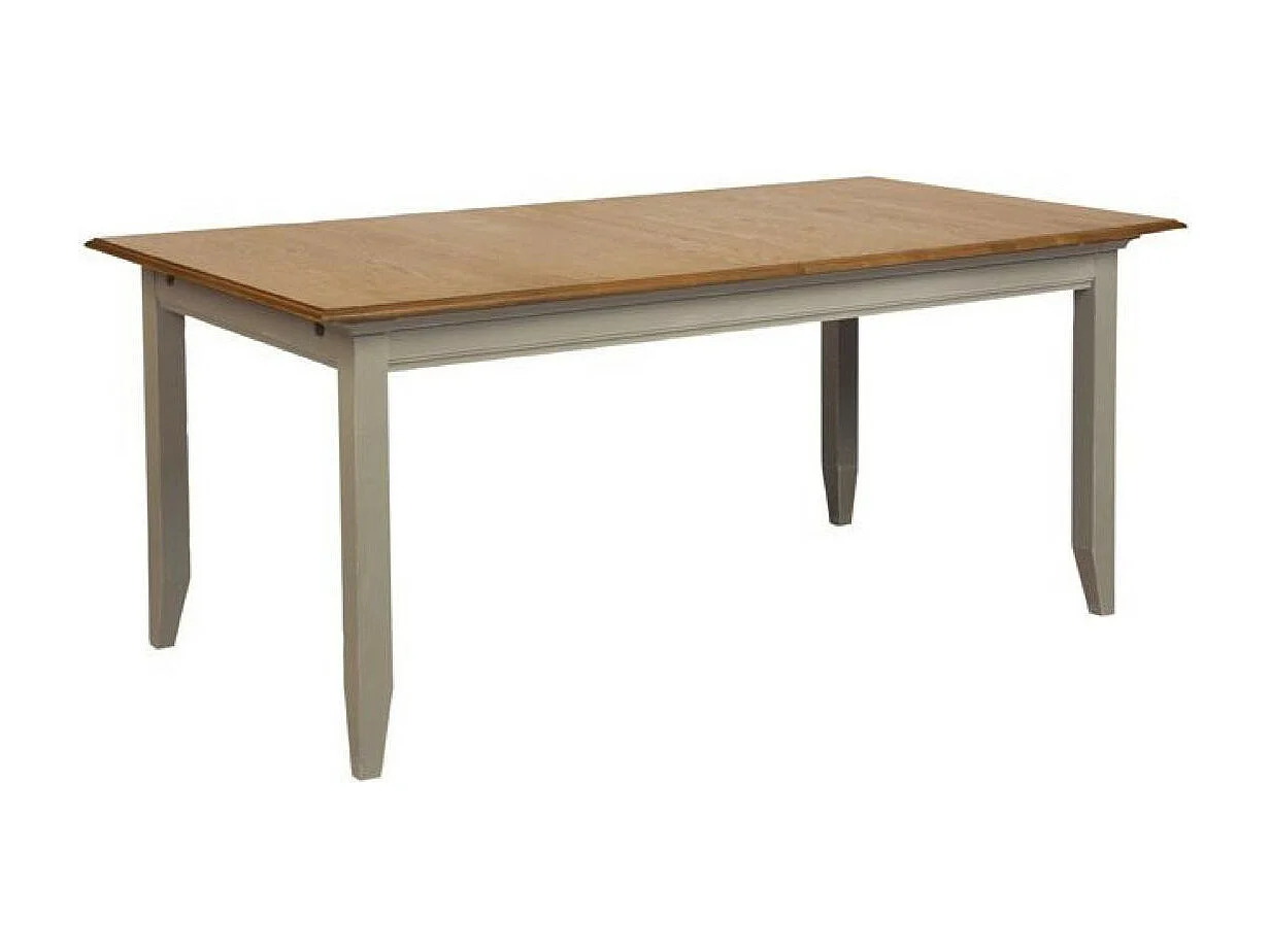 Table rectangulaire extensible 10 personnes Bois Gris - Esquisse Interior's