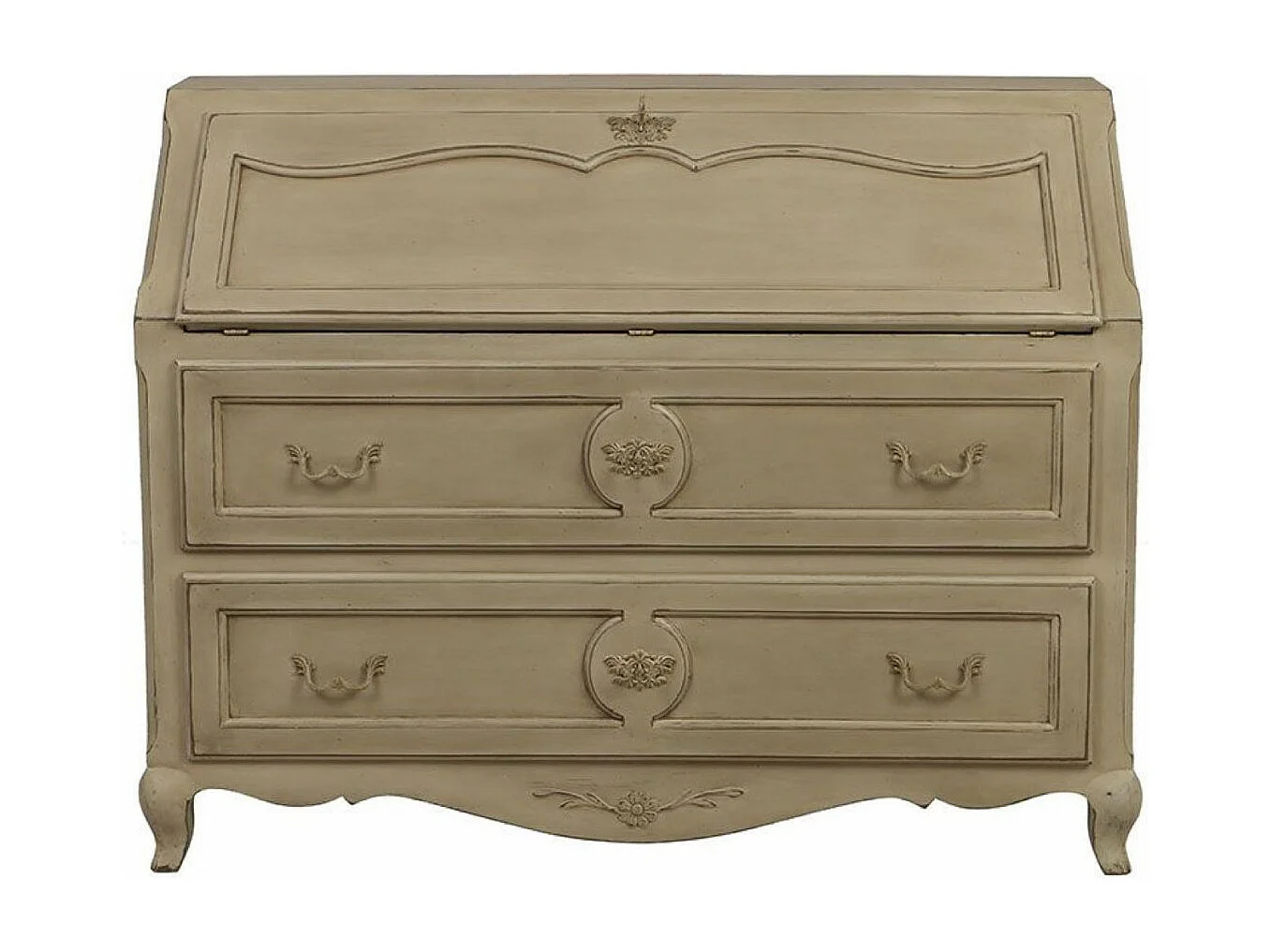 Commode scriban Bois Beige - Château Interior's