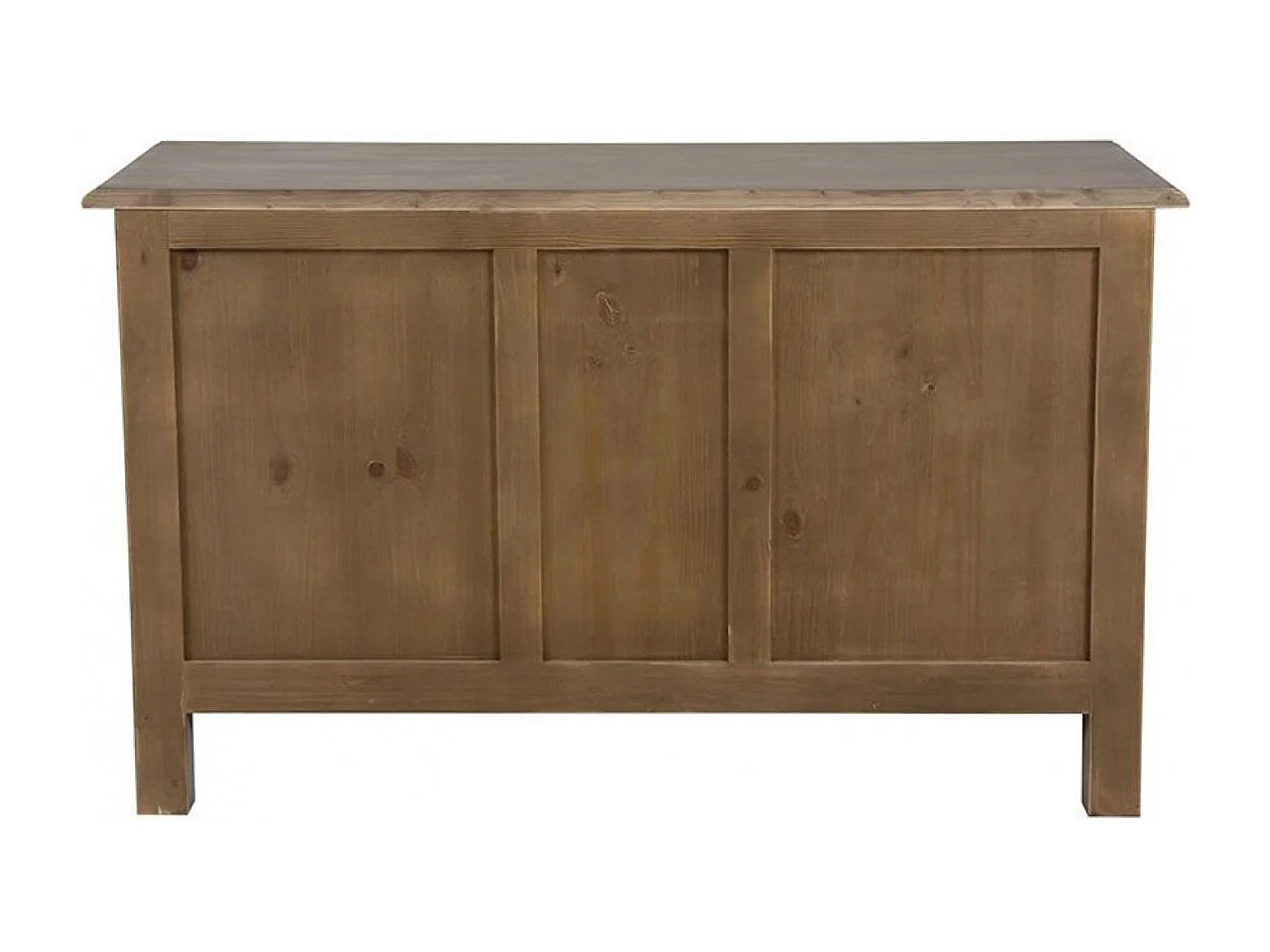 Commode 6 tiroirs Bois Gris - Château Interior's
