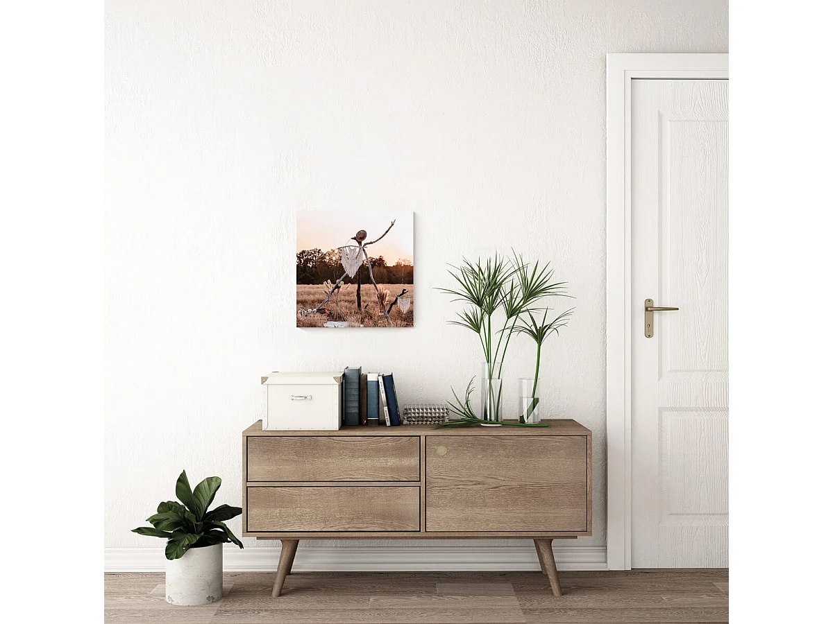 Tableau sur toile bohême 30x30 cm