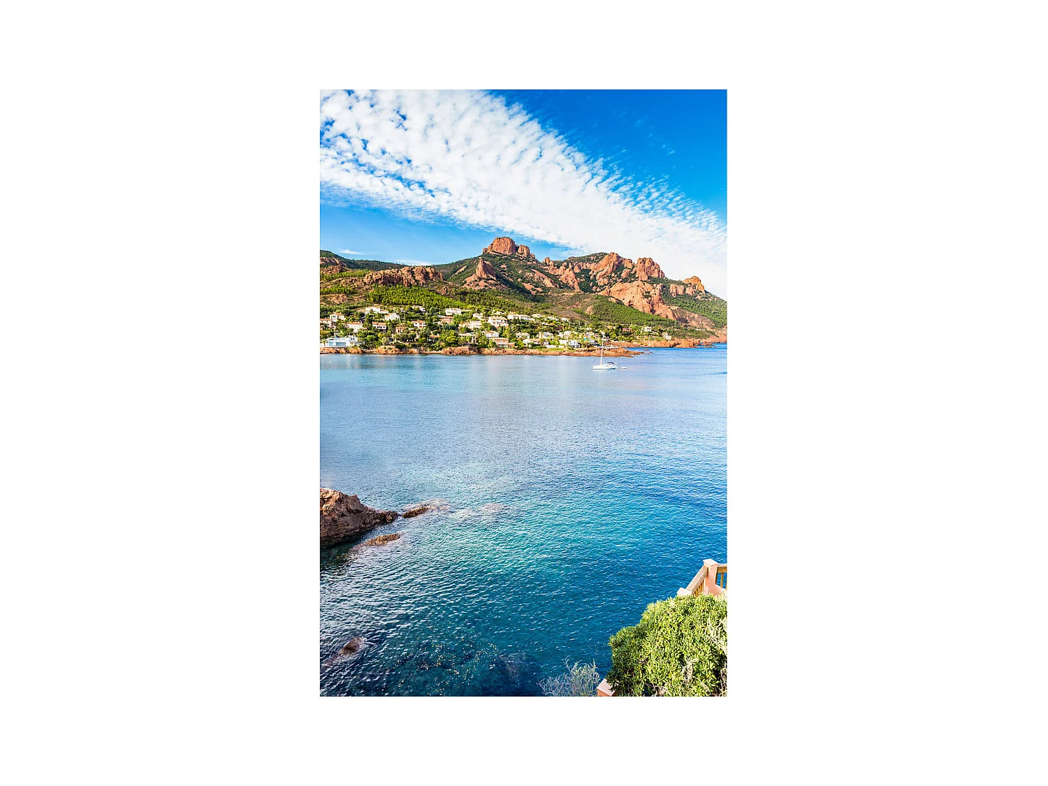 Tableau sur toile portrait Esterel 30x45 cm