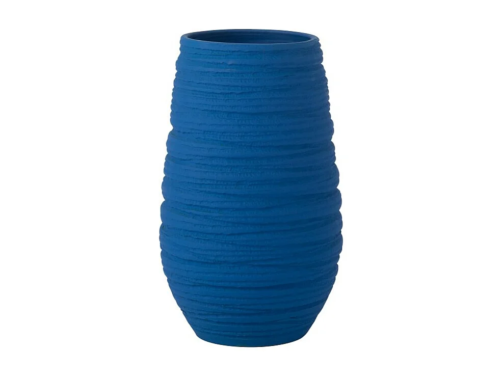 Macetero de cerámica azul 22*19*40 cm