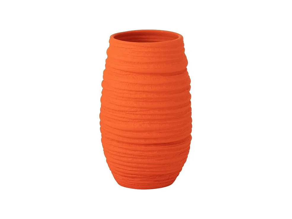 Cache-pot en céramique orange 22*19*40 cm