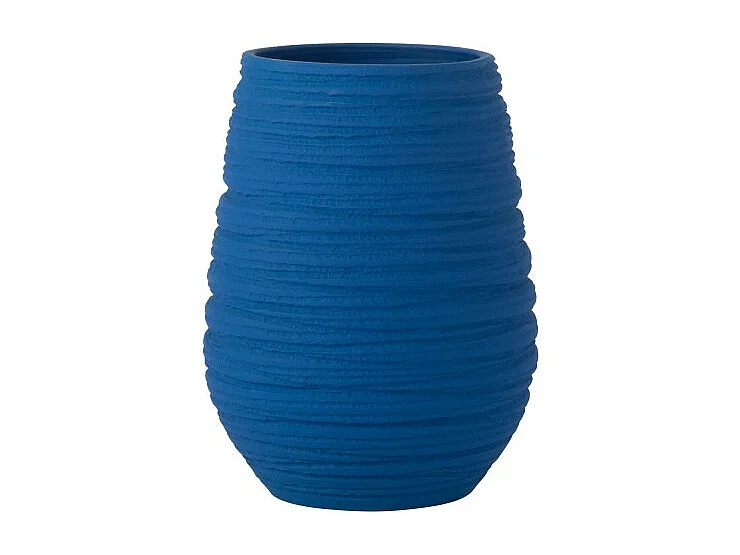 Macetero de cerámica azul 22*19*30 cm