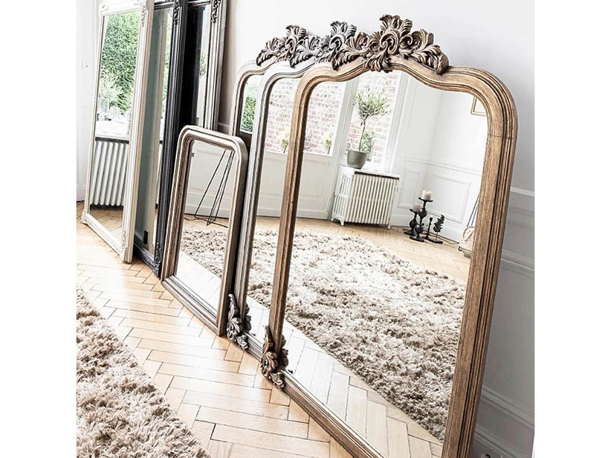 Miroir baroque Bois Or - Les Miroirs D'Interior'S Interior's