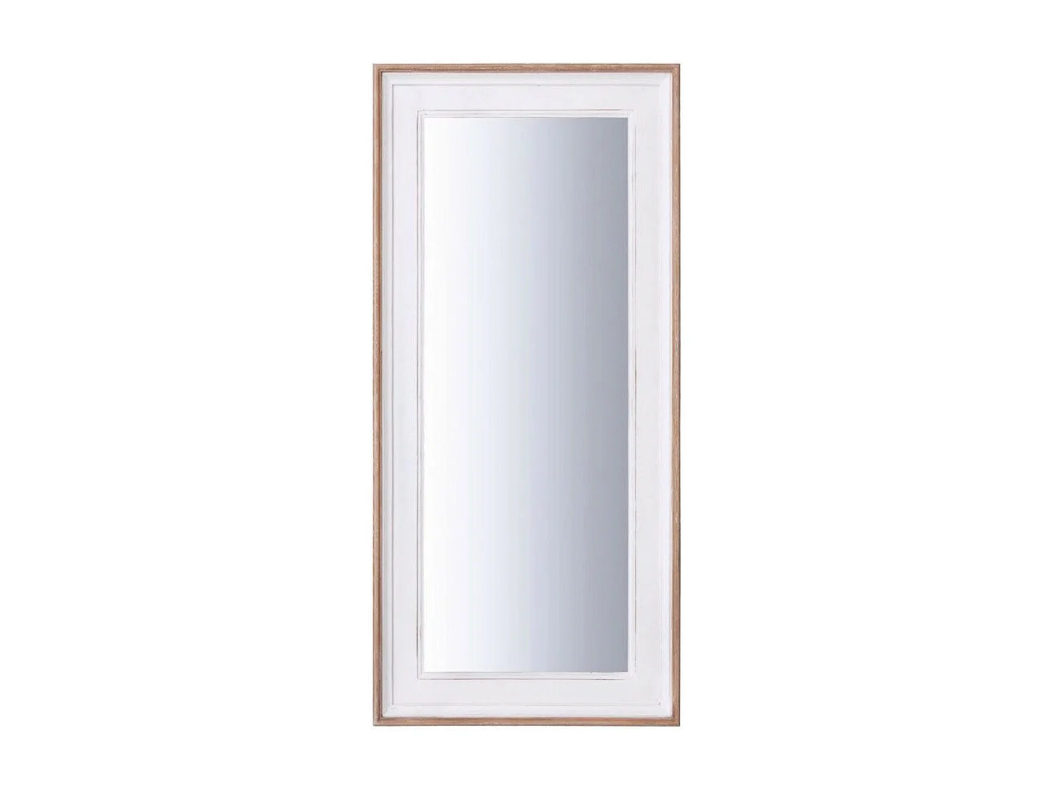 Miroir rectangulaire Bois Blanc - Esquisse Interior's