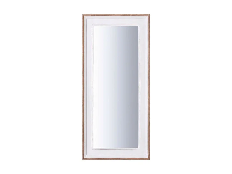 Miroir rectangulaire Bois Blanc - Esquisse Interior's