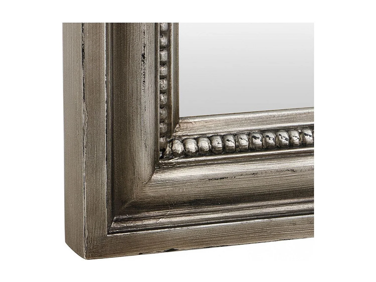 Miroir perlé MDF Argent - Les Miroirs D'Interior'S Interior's