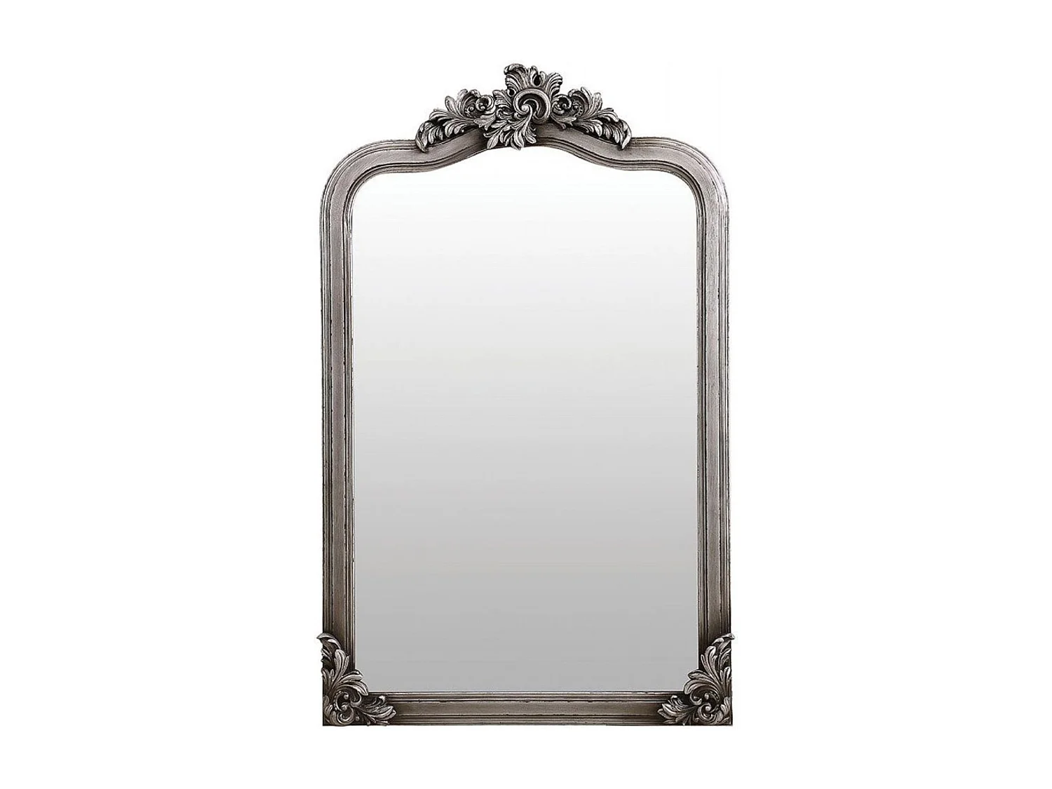 Miroir baroque Bois Argent - Les Miroirs D'Interior'S Interior's