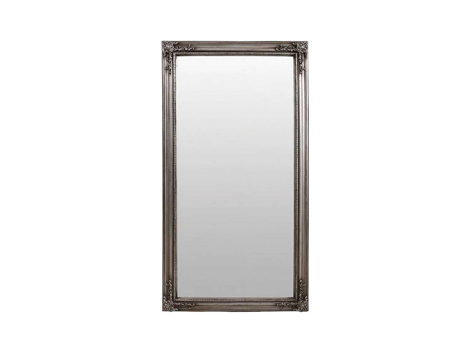 Grand miroir rectangulaire Bois Argent - Les Miroirs D'Interior'S Interior's