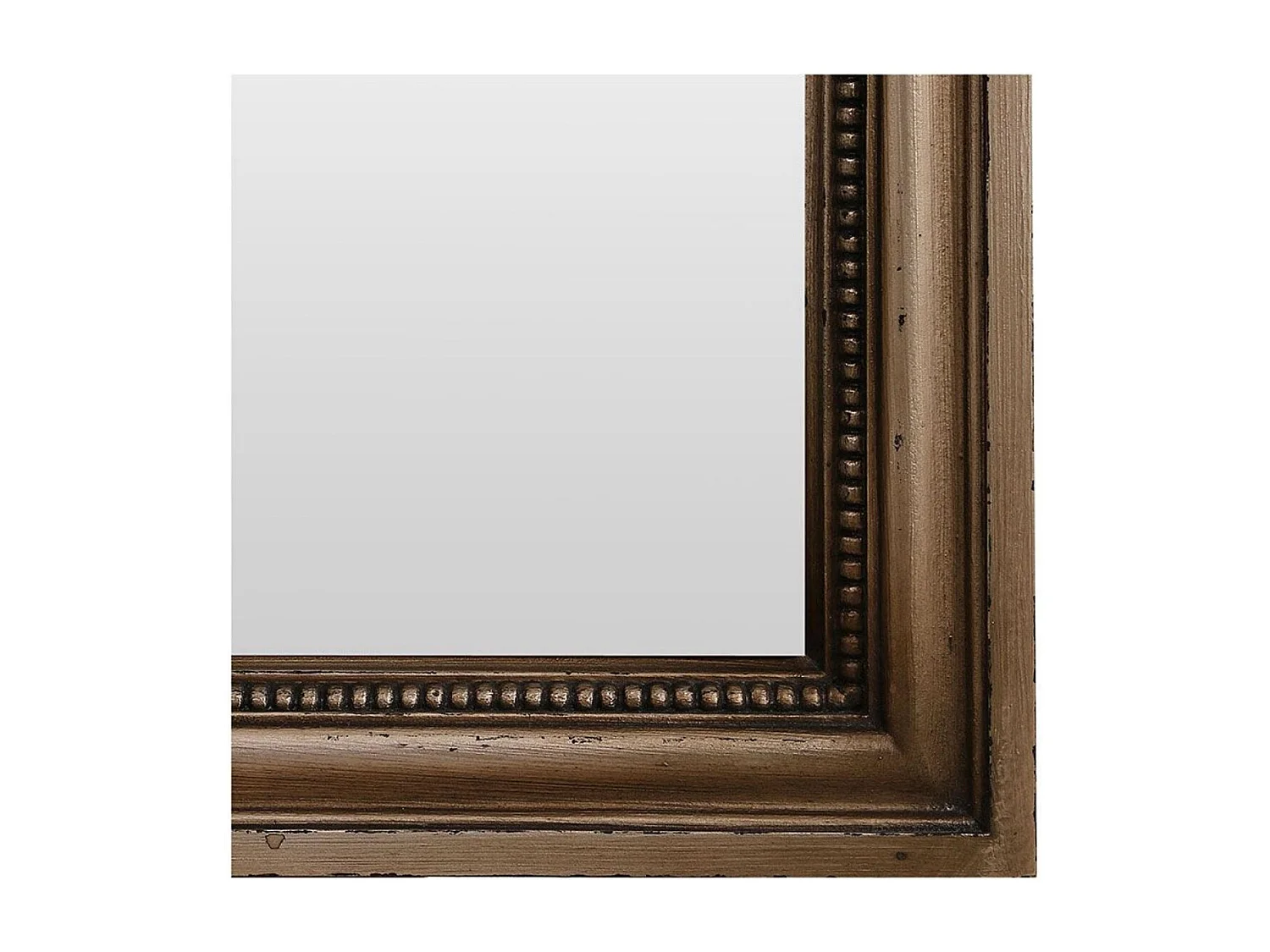 Miroir perlé MDF Beige - Les Miroirs D'Interior'S Interior's